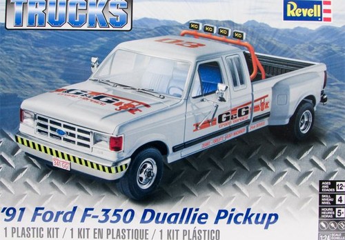 Mo4376 91 Ford F-350 Duallie Pickup