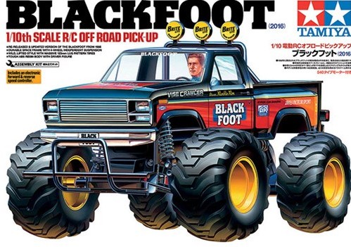 Ta58633 BLACKFOOT (2016) 1/10 2 WD RC-auto
