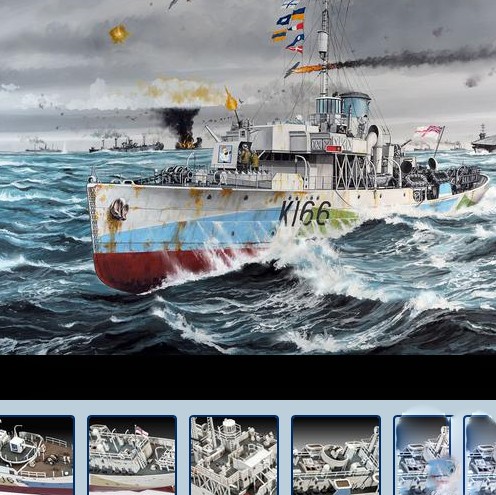 Re05132 HMCS Snowperry Flower Class Corvette