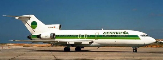 Re03946 Boeing 727-100 Germania