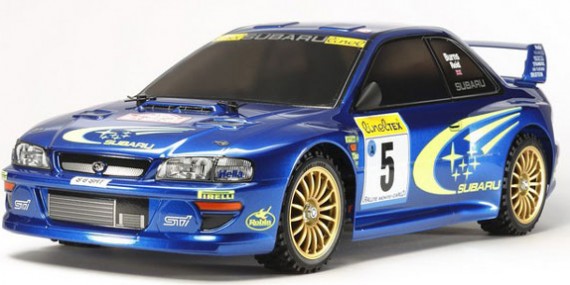 Ta58631 Subaru Impreza Monte Carlo 1999 RC TT-02 4WD 1:10