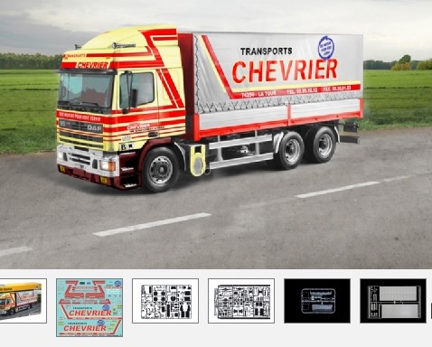 It3914 Daf 95 Canvas