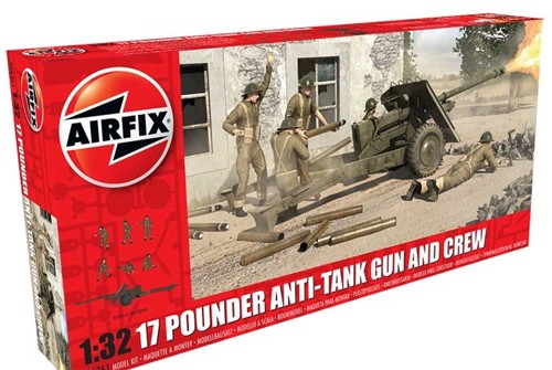 Ai06361 17 Pounder Anti-Tank Gun and Crew
