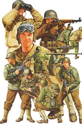 Ta32513 WWII U.S. Army Infantry GI Set