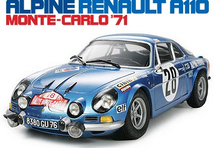 Ta24278 Alpine Renault A110 MonteCarlo ´71