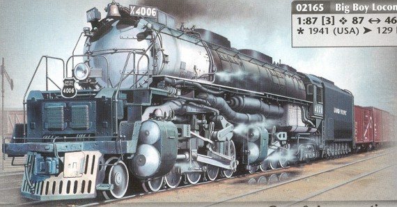 Re02165 Big Boy Locomotive -veturi
