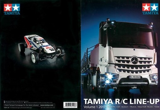 Tamiya RC Line-Up KUVASTO 2017