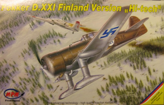 Mpm72526 Fokker D.XXI Finland version 