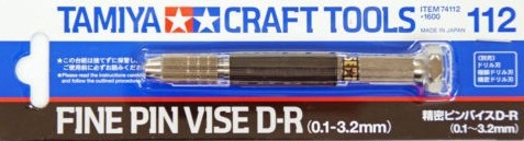 Ta74112 Fine Pin Vise D-R NEW