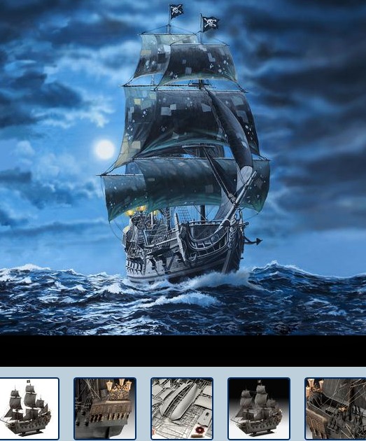 Re05699 Pirates of Caribbean Ship