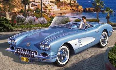 Re07037 ’58 Corvette Roadster