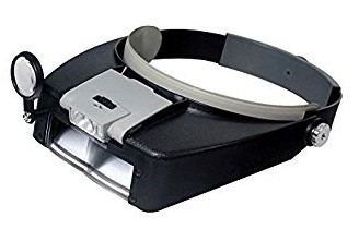 MH1047L Head Magnifier with Light NEW