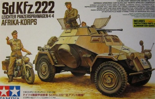 Ta35286 Sd.Kfz.222 Leichter Panzerspähwagen A-K