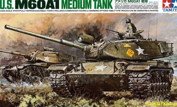 Ta25166 U.S M60A1 Medium Tank