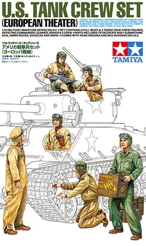 Ta35347 U.S. Tank Crew Set (European Theater)