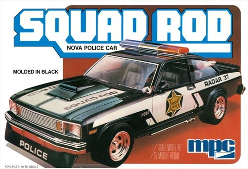 MPC851 Squad Rod Nova Police Car