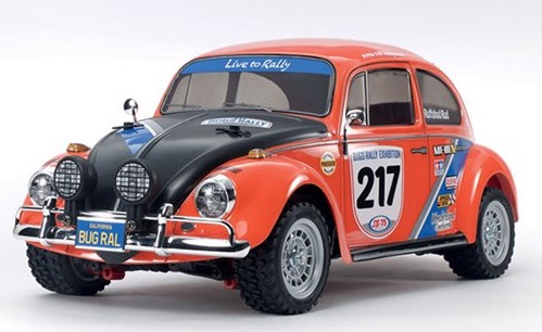 Ta58650 VW Beetle Rally 4WD 1:10 MF-01