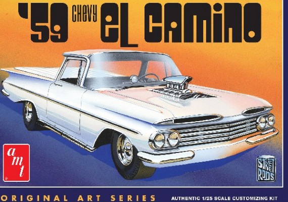 AMT1058 Chevy El Camino 1959