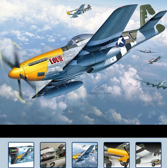 Re03944 P-51D-5NA Mustang Early Version