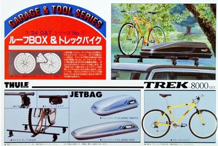 Fu11042 Auton tarvikesarja -kattoboxi, fillari