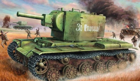 Tr0312 KV-2 Russian Tank