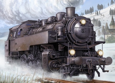 Tr0217 BR 86 Dampflokomotive -veturi