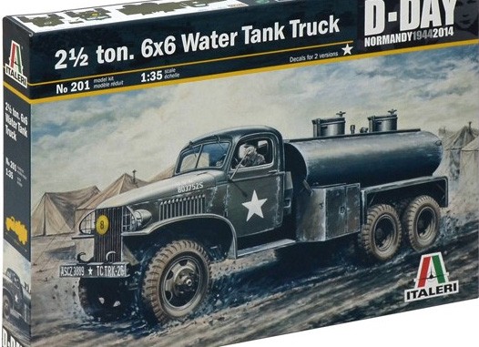 It0201 US 2½ ton 6x6 Water Tank Truck