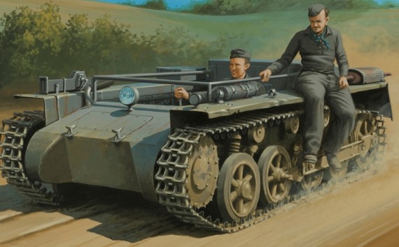 Hb80144 German Pz.Kpfw.1 A ohne Aufbau