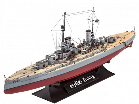 Re05157 SMS KÖNIG WWI Battleship