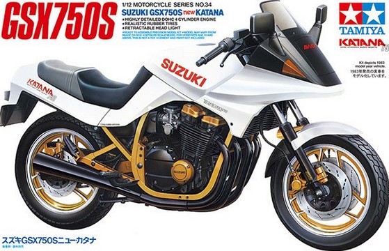 Ta14034 Suzuki GSX750S New Katana