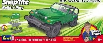 Mo1686 Jeep Wrangler SnapTite, Build & Play