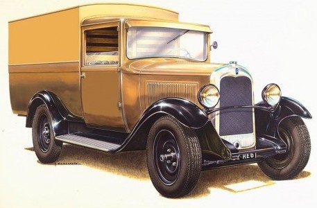 He80703 Citroen C4 Fourgonnette 1928