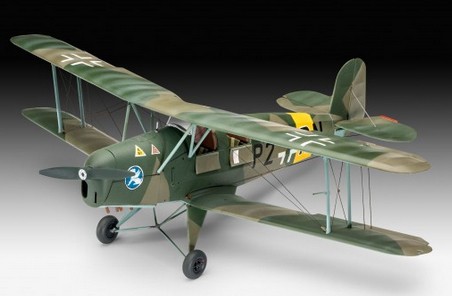 Re03886 Bücker Bü 131D Jungmann