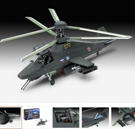 Re03889 Kamov Ka-58 Stealth Helicopter