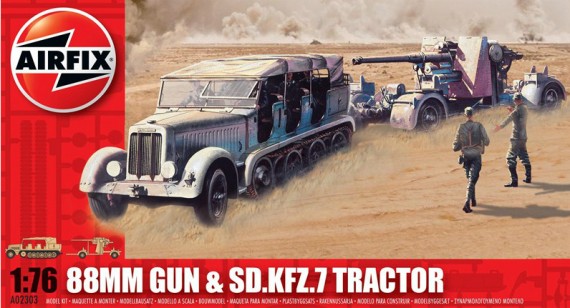 Ai02303 88MM Gun & Tractor