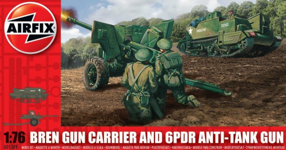 Ai01309V Bren Gun carrier & tank gun
