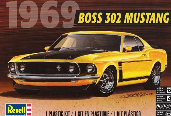 Mo4313 Mustang Boss 302 1969