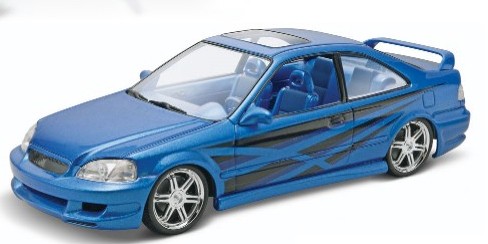 Mo4331 Honda Civic Si Coupe Fast & Furious