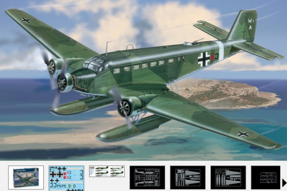 It1339 Junkers Ju 52 /3M See Floatplane