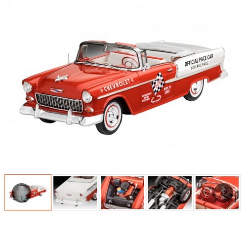 Re07686 55 Chevy Indy Pace Car