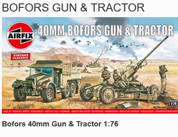 Ai2314v Bofors 40mm gun&tractor