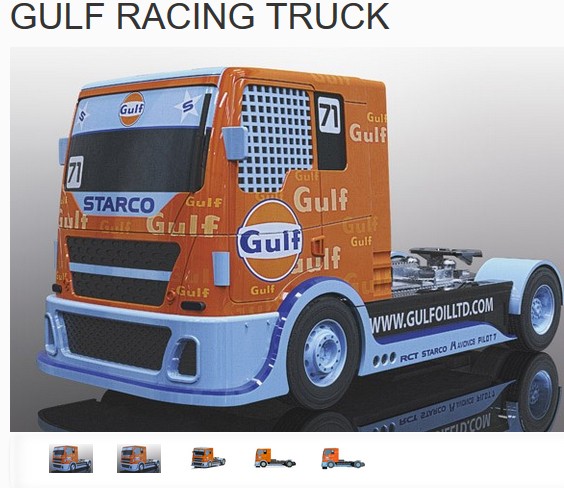 Sc4089 Gulf Racing Truck