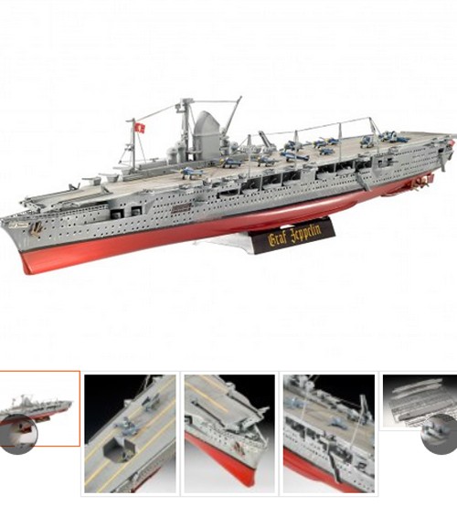 Re05164 Graf Zeppelin Aircraft Carrier