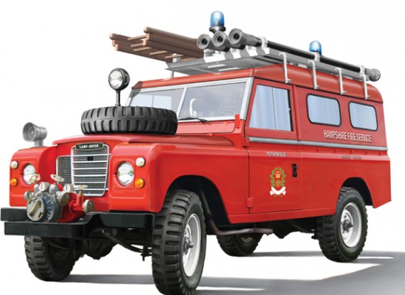 It3660 Land Rover Fire Truck