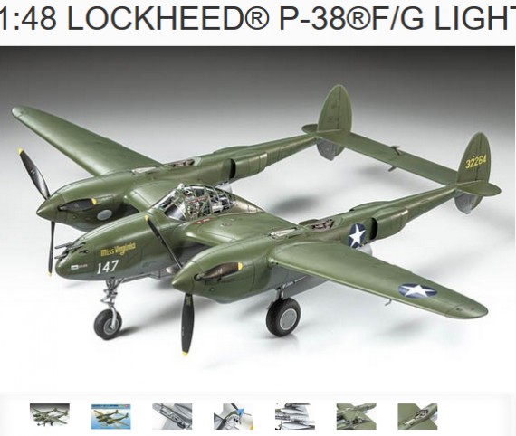 Ta61120 Lockheed P-38 F/G Lightning