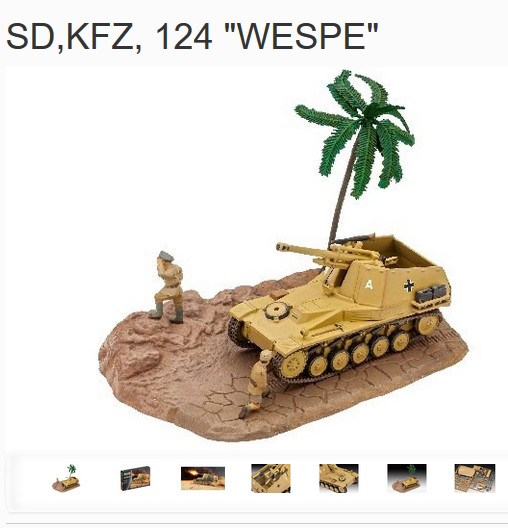 Re3215 Sd.Kfz.124 Wespe