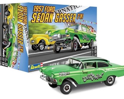 Mo4478 Ford Sedan Gasser 1957