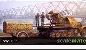 Tr01524 German 2cm Flakvierling 38 Auf Selbstfahrlafette