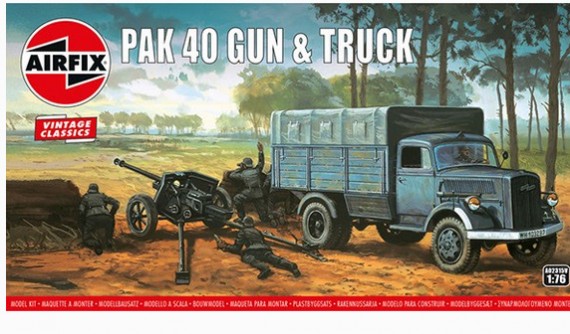 A02315 Pak 40 75MM Anti-Tank Gun&Truck