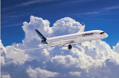 Re03881 Airbus A 350-900 Lufthansa New Livery